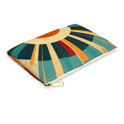 Minimalist Sunshine: Midcentury Modern Sun Accessory Pouch