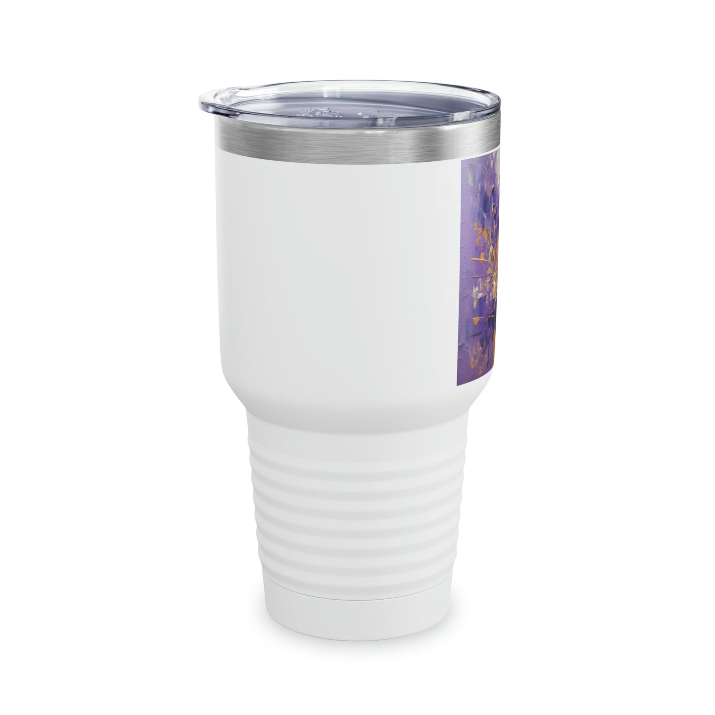 Unleash Your Creativity: Lavender Ringneck Tumbler, Embark on an Artistic Journey