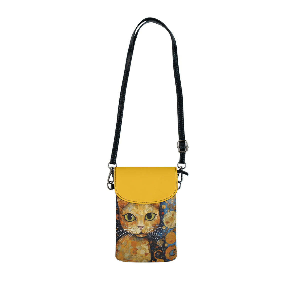 Vienna Secession Awakening: Klimt-Inspired Small Cell Phone Wallet