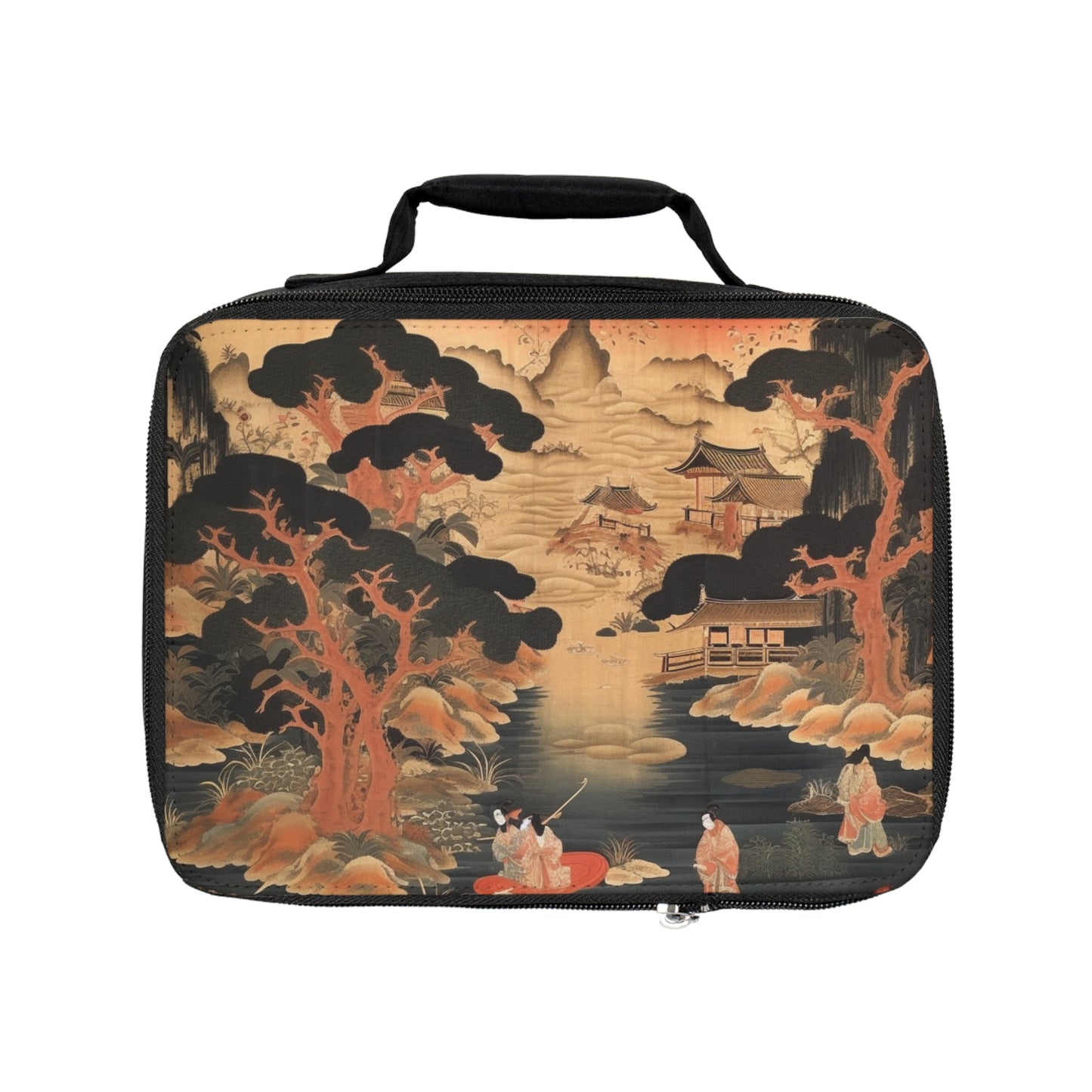 Custom Japanese Tapestry Lunch Bag: Your Personalized Artistic Statement