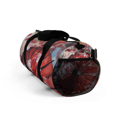 Abstract Japanese Umbrella Painting Duffel Bag: Unleashing Artistic Beauty