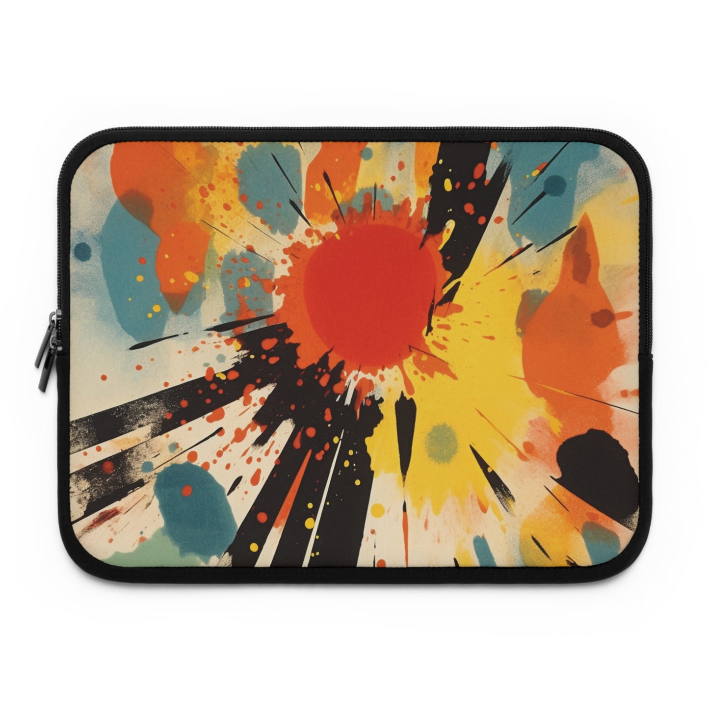 Energetic Explosion Laptop Sleeve - Unleash Your Productivity in Vibrant Style!