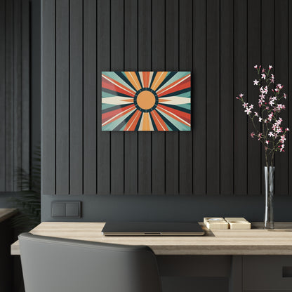 Starburst Acrylic Prints in Atomic Age and Midcentury Modern Design