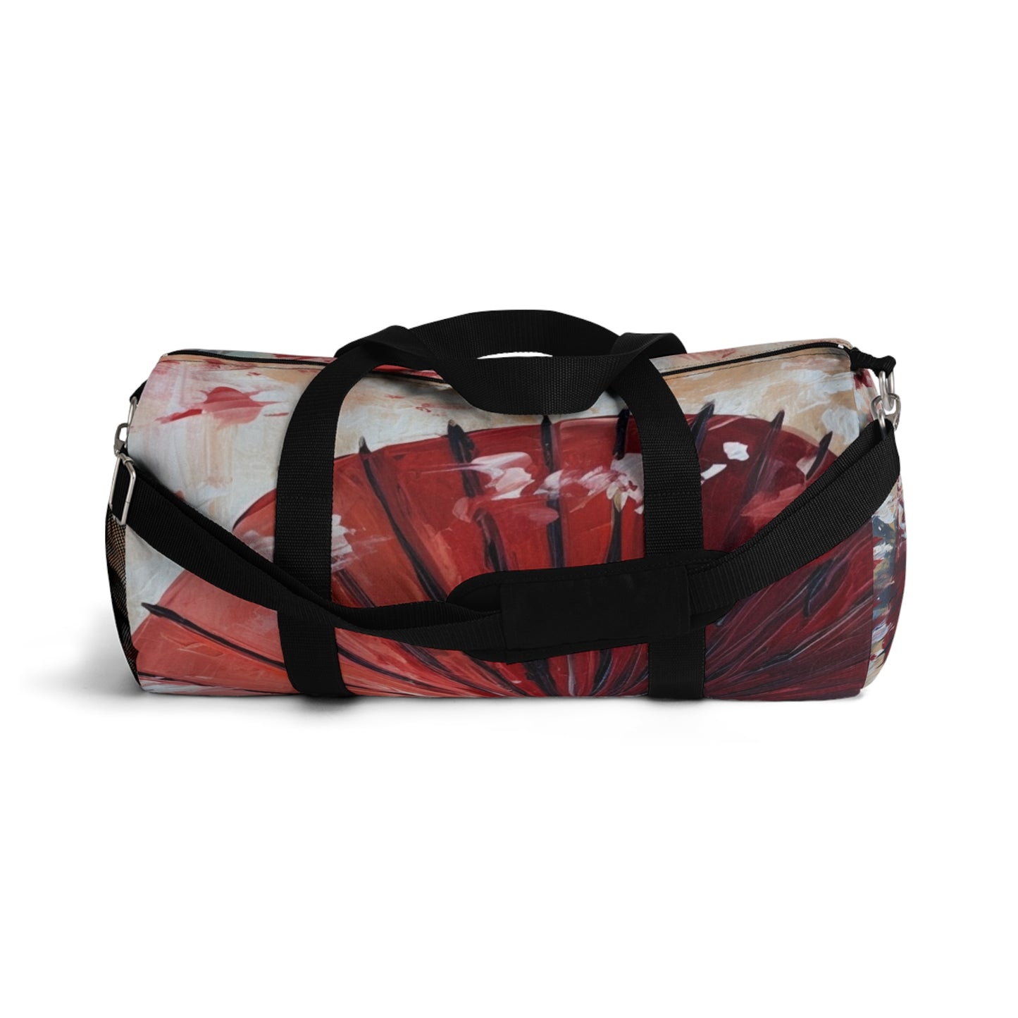 Abstract Japanese Umbrella Painting Duffel Bag: Unleashing Artistic Beauty