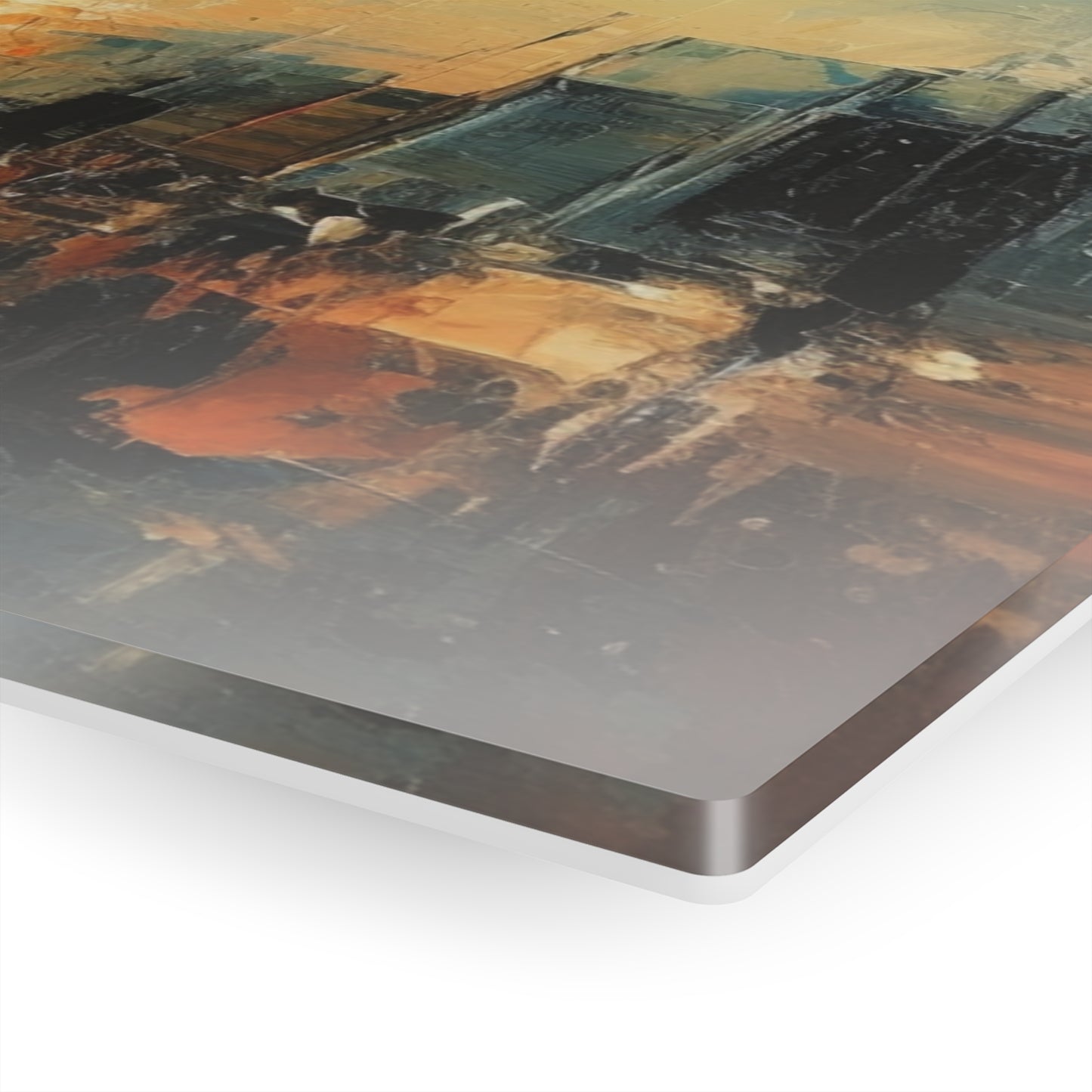 Acrylic Prints with Paris Skyline: A Brush Stroke of Midnight Charm