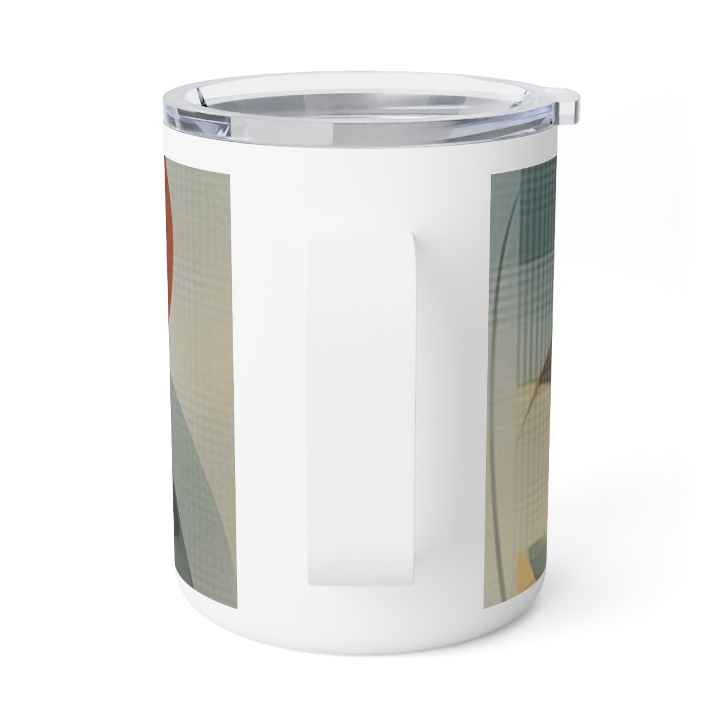 Minimalist Home Decor Essential: Flower Insulated Coffee Mug in Vintage Fashion