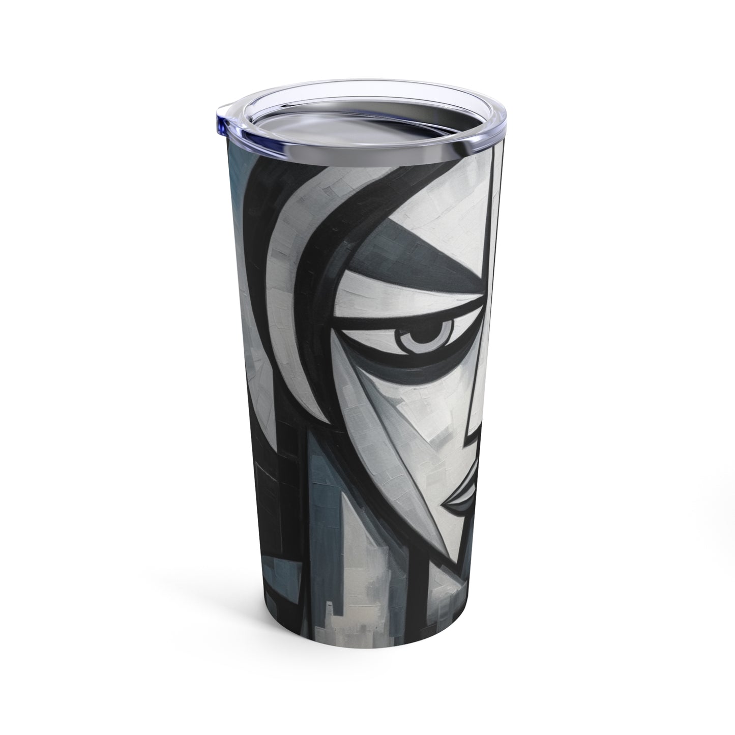 Cubist Paintings Tumbler: Captivating Brush Strokes in Every Refreshing Drink