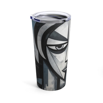 Cubist Paintings Tumbler: Captivating Brush Strokes in Every Refreshing Drink