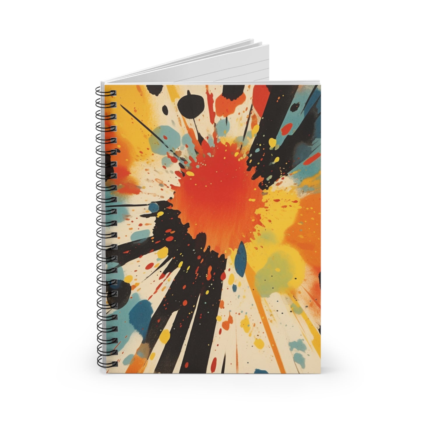 Luminous Brushstrokes: Abstract Notebook