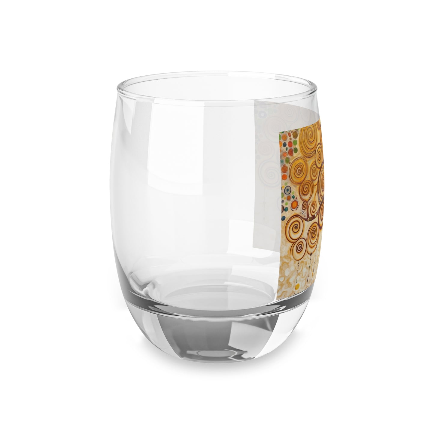 Captivating Artistry: The Tree of Life Whiskey Glass, Inspired by Gustav Klimt's Timeless Masterpiece
