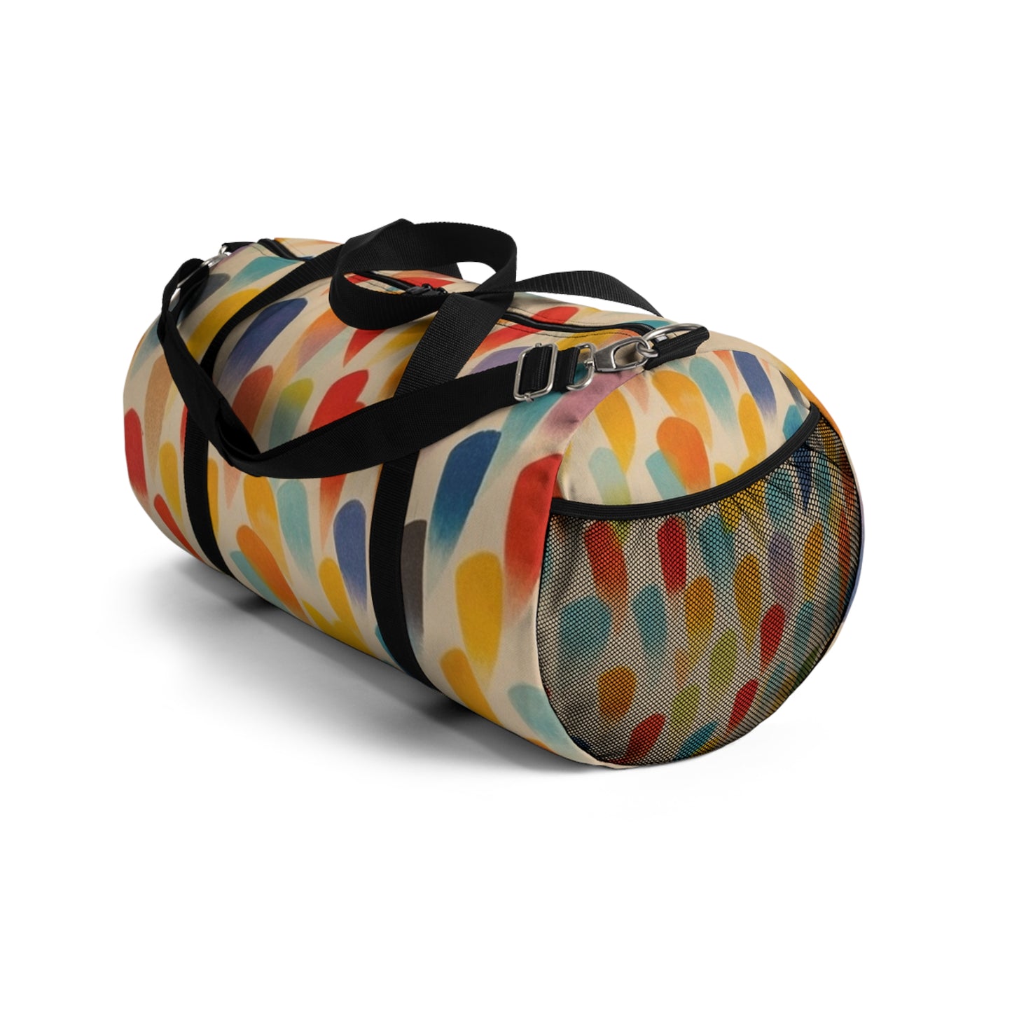 Energetic Brush Strokes Duffel Bag