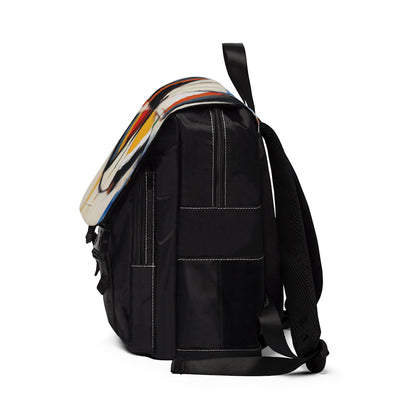 Expressive Butterfly Wings on Unisex Casual Shoulder Backpack